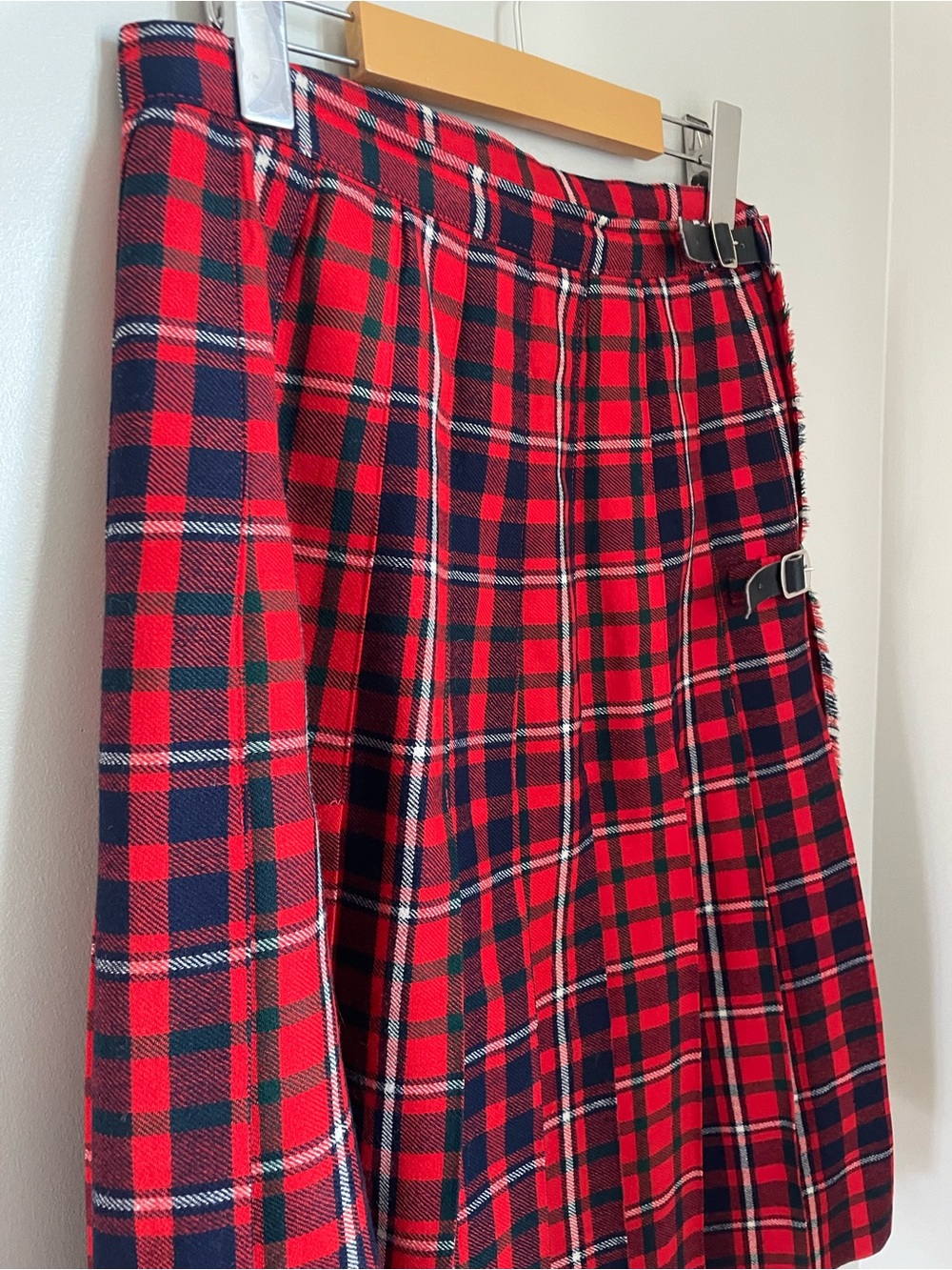 Geoffrey (Tailor) Highland Crafts Pure New Wool Kilt Vintage Scottish Tartan - Picture 2 of 7